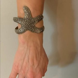 8” starfish costume cuff bracelet